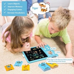 Talking Flash Cards Writing Board - Learning Toys for Kids Toddlers 2 3 4 5 6 Year Olds Boys Girls 222 Sight Words LCD Drawin...