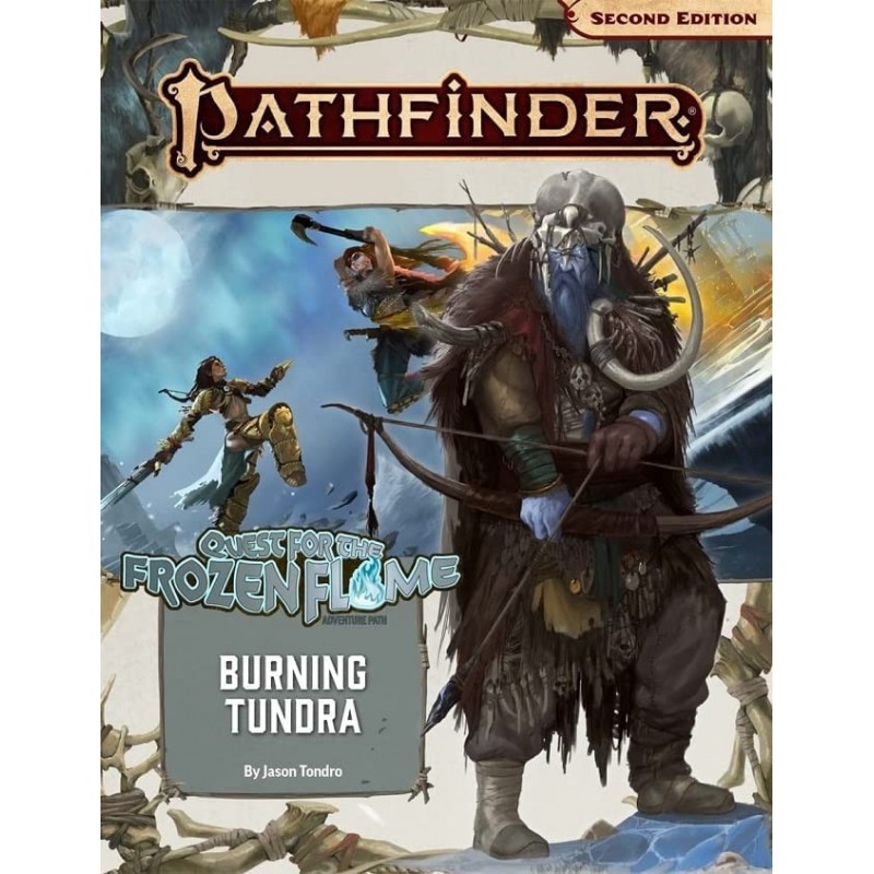 Pathfinder Adventure Path: Burning Tundra (Quest for The Frozen Flame 3 of 3) (P2) $38.59 Board Games