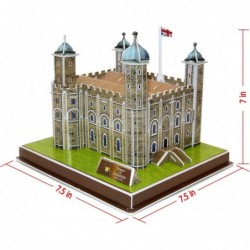 Creative 3D Puzzle Paper Model Tower of London DIY Fun & Educational Toys World Great Architecture Series 36 Pcs $20.07 3-D P...