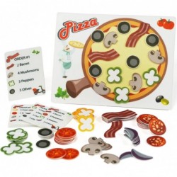 Pizza Couting Toddler Toys Toddler Number Learning Toys Preschool Math Games Manipulatives for Preschool $22.97 Early Develop...