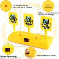 Shooting Game Toys for 6 7 8 9 10 11 12+ Year Old Kids Boys - Electronic Digital Scoring Owl Auto Reset Shooting Target with ...