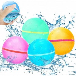 Water Balloons Quick Fill Self Sealing Reusable Water Absorbent Splash Ball Toys Kids Adults Outdoor Activities Water Toy for...