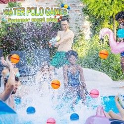 Water Balloons Quick Fill Self Sealing Reusable Water Absorbent Splash Ball Toys Kids Adults Outdoor Activities Water Toy for...