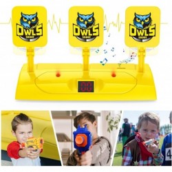 Shooting Game Toys for 6 7 8 9 10 11 12+ Year Old Kids Boys - Electronic Digital Scoring Owl Auto Reset Shooting Target with ...