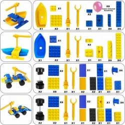 STEM Toys Green Science Kit Building Bricks Blocks: Mechanics Physics Science Experiments STEM Projects for Kids Age 8+ Fun G...