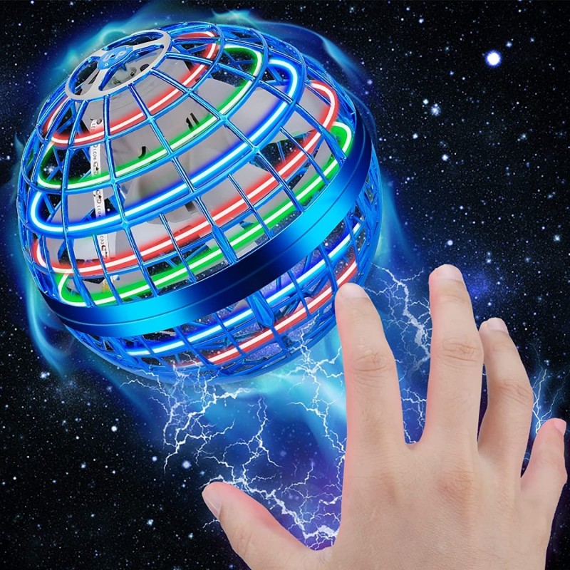 Flying Orb Flying Ball Hover Ball Flying Toys for Kids Adults Magic Flying Orb 360°Rotating with Dream Lantern Indoor Outdoor...