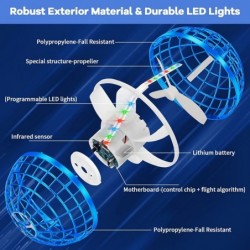 Flying Orb Flying Ball Hover Ball Flying Toys for Kids Adults Magic Flying Orb 360°Rotating with Dream Lantern Indoor Outdoor...