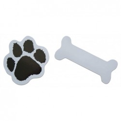 Dog Bone & Animal Paw Small Refrigerator Magnets Set for Party Favors & Carnival Prizes Miniature Design (12 Pieces) $18.86 K...