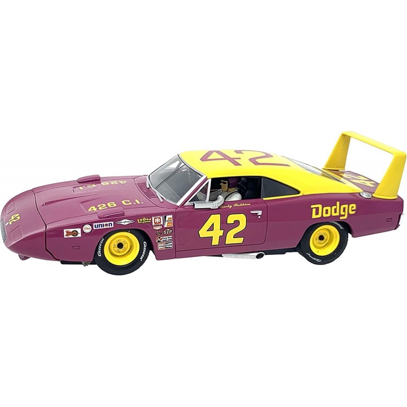 27638 Dodge Charger Daytona No. 42 1:32 Scale Analog Slot Car Racing Vehicle for Evolution Slot Car Race Tracks $82.80 Slot C...