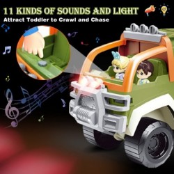 36pcs Music and Lights Dinosaur Carrier Truck for 3-5 Kids Dinosaur Toys Playset with Play Mat Pull Back Car Dinosaur Figures...