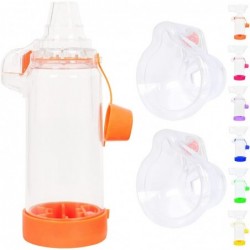 Spacer for Kids and Adult with 2Mask (Orange-Kids-2Masks) $30.04 Kids' Dress-Up Accessories