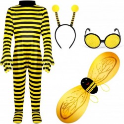 Halloween Costumes Kit Cosplay Bee Costume Bee Headband Costume Accessories Glasses Headband Set Party Dress for Child Kids $...