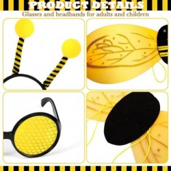 Halloween Costumes Kit Cosplay Bee Costume Bee Headband Costume Accessories Glasses Headband Set Party Dress for Child Kids $...