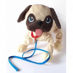 Pug Tan Black (245291) $59.97 Plush Interactive Toy Figures