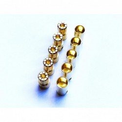 6.5mm Gold Bullet Connector for RC Battery ESC Motor Plug (Pack of 5 Pairs) $17.44 Remote & App Controlled Vehicles