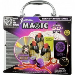 Magic Secret Magic Case with Over 50 Tricks and Instructional DVD in Aluminum Carrying Case $34.30 Magic Kits & Accessories