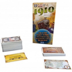 Ticket to Ride USA 1910 Board Game EXPANSION | Board Game for Adults and Family | Train Game | Ages 8+ | For 2 to 5 players |...