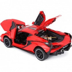 Toy Cars Lambo Sian FKP3 Metal Model Car with Light and Sound Pull Back Toy Car for Boys Age 3 + Year Old (Red) $33.03 Kids' ...