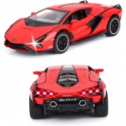 Toy Cars Lambo Sian FKP3 Metal Model Car with Light and Sound Pull Back Toy Car for Boys Age 3 + Year Old (Red) $33.03 Kids' ...