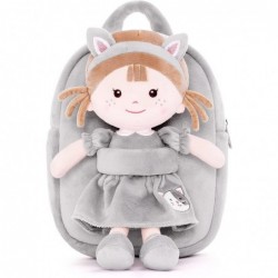 Toddler Backpack Kids Backpacks with Soft Plush Baby Dolls Gray Cat 9.5"… $45.07 Plush Figure Toys