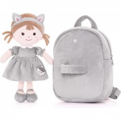 Toddler Backpack Kids Backpacks with Soft Plush Baby Dolls Gray Cat 9.5"… $45.07 Plush Figure Toys