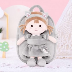 Toddler Backpack Kids Backpacks with Soft Plush Baby Dolls Gray Cat 9.5"… $45.07 Plush Figure Toys