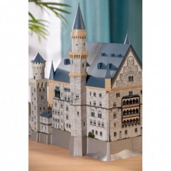 Neuschwanstein 216 Piece 3D Jigsaw Puzzle for Kids and Adults - Easy Click Technology Means Pieces Fit Together Perfectly $79...