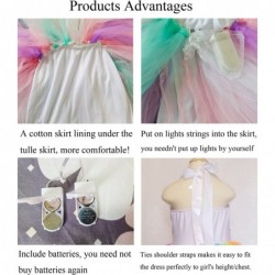 Lighted Unicorn Costumes for Girls Halloween Birthday Party Decorations Outfit Gifts LED Princess Tutu Dress $46.59 Kids' Cos...