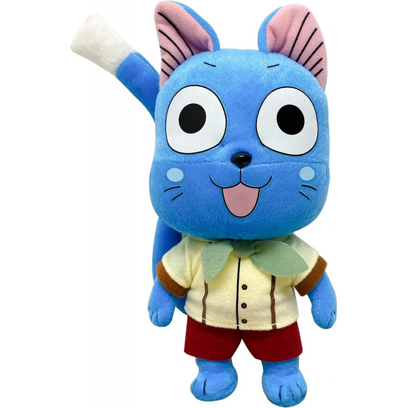 Great Eastern Animation Fairy Tail Ge 52166 Happy Edolas Stuffed Plush 9 $29.75 Plush Figure Toys