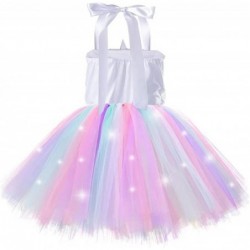 Lighted Unicorn Costumes for Girls Halloween Birthday Party Decorations Outfit Gifts LED Princess Tutu Dress $46.59 Kids' Cos...