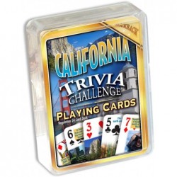 California Trivia Challenge Playing Cards (52-Card Poker Deck) $22.03 Card Games