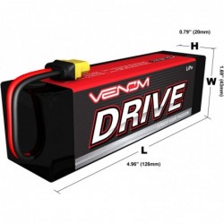 Venom 20C 2S 5400mAh 7.4V LiPo Battery with Universal Plug (EC3/Deans//Traxxas) $85.46 Hobby Remote & App Controlled Vehicle ...