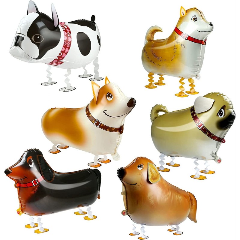 6pcs Fun Walking Animal Balloons Dog Balloons for Kids Birthday Party Decorations Puppy Birthday Party Supplies for Kids $16....