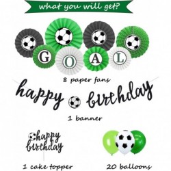 Soccer Birthday Party Decorations Supplies Soccer Ball Birthday Party Supplies Soccer Ball Birthday Banner Cake Topper Balloo...