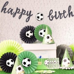 Soccer Birthday Party Decorations Supplies Soccer Ball Birthday Party Supplies Soccer Ball Birthday Banner Cake Topper Balloo...