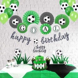 Soccer Birthday Party Decorations Supplies Soccer Ball Birthday Party Supplies Soccer Ball Birthday Banner Cake Topper Balloo...