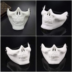 2 Pcs Skull Mask Skull Skeleton Mask Halloween Mask Skull Skeleton Mask Full Face Protector Halloween Mask for Cosplay Masque...