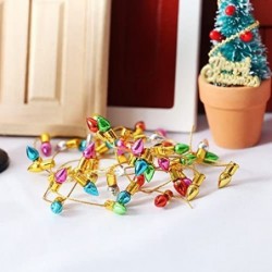 Dollhouse Decoration Accessories 1:12 Dollhouse Miniature Mini String Neon Lights ( Not Light ) $15.54 Dollhouse Accessories