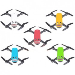 Darkhorse 2pcs Stickers Shark Face Pattern Decals Skin DIY Accessory for DJI Mini 3 Pro / Mavic Air / Mavic Pro / Mini 2 /Min...