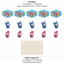 Kids Birthday Party Centerpiece Sticks - Table Toppers - Set of 15 $30.67 Kids' Party Centerpieces