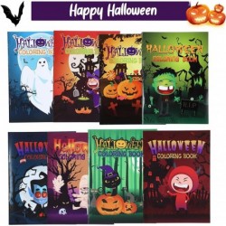 24 Pieces Halloween Coloring Books Party Favors Mini Coloring Booklet Spooky Ghost Witch Pumpkin Drawing Coloring Book for Ki...