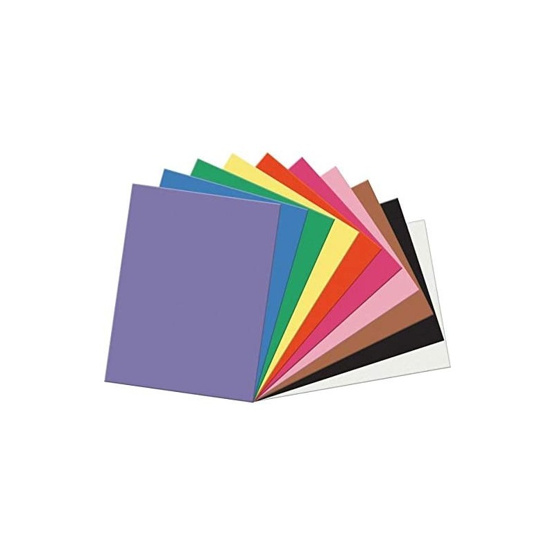 SunWorks Heavyweight Construction Paper 18 x 24 Inches Assorted Colors Pack of 50 $15.84 Kids' Drawing & Writing Boards