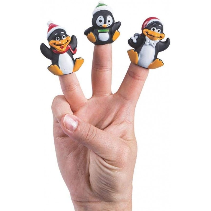 Penguin Finger Puppets (2DZ) - Toys - 24 Pieces $26.16 Finger Puppets