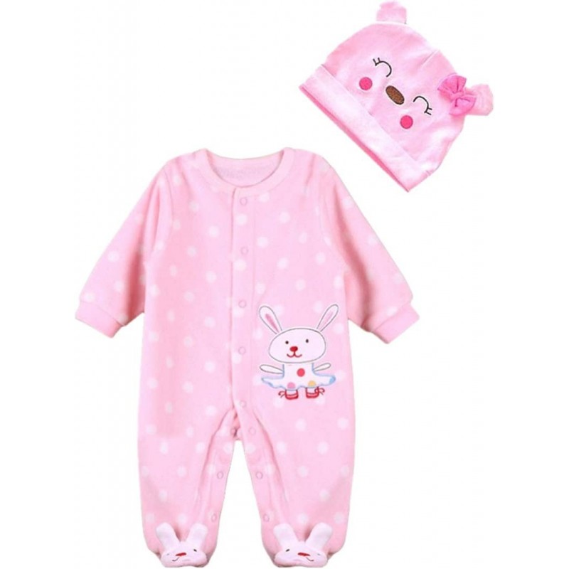 Reborn Baby Dolls Clothes for Girl 22 inch Pink Outfit Fits 20-23 inch Newborn Reborn Doll Clothing $29.81 Doll Accessories