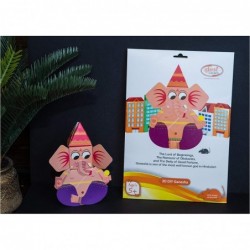 DIY Ganesha Paper Craft Kit for Kids -Diwali Gifts $27.70 Craft Kits