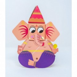 DIY Ganesha Paper Craft Kit for Kids -Diwali Gifts $27.70 Craft Kits