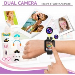 Kids Smart Watch with 1.54 inch HD Touch Screen 24 Games Music Player Video & Audio Recording Camera Alarm Clock Calculator 1...