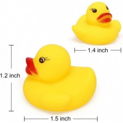 50 pcs Mini Yellow Rubber Duck Party Decoration Bath Toy Rubber Duck Pool Toy Rubber Duck Baby Shower Decoration Squeaky Duck...