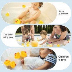 50 pcs Mini Yellow Rubber Duck Party Decoration Bath Toy Rubber Duck Pool Toy Rubber Duck Baby Shower Decoration Squeaky Duck...