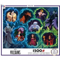 Disney - Villains 3-1500 Piece Jigsaw Puzzle $32.08 Jigsaw Puzzles